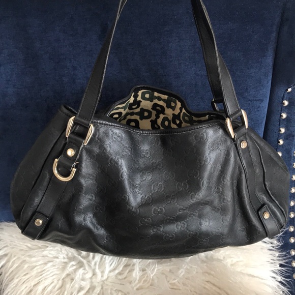 GUCCI Leather Hobo Bag [Authentic] - Picture 2 of 6